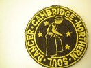 ORIGINAL CAMBRIDGE NORTHERN SOUL DANCER SEW ON PATCH-EX