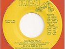 ELVIS PRESLEY 45  Guitar Man  (red vinyl / promo)  w/picture sleeve - NM