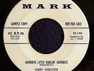 GARY SHELTON Stop The World Goodbye Little Darlin' MARK DJ 45 Rockabilly M-143