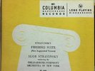 IGOR STRAVINSKY firebird suite LP VG+ ML 4046 Mono CBS USA 1949 Yellow Cover