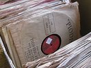Old 78 rpm Records, Jazz & Standards, plus some rubber Durium labels