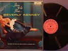 Beverly Kenney Born To Be Blue LP '59 Vocal Jazz Pink Promo Decca 8850 vg orig