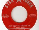 LEE JENNING JUST KEEP ON LOVING ME STAR TRACK DETROIT  NORTHERN SOUL 45