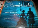 GINETTE DOYEN LP MENDELSSOHN SONGS WITHOUT WORDS NM WL 5192 1953 Westminster