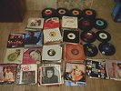 Huge Mixed Over 425  Vinyl 45's  Rock, Soul, Funk, Blues, Country & More