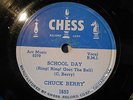 78rpm Black rocker Chuck Berry CHESS 1653 School day / Deep feeling