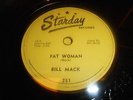 78rpm Rockabilly Bill Mack STARDAY 231 Kitty Kat / Fat woman