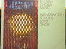WANDSWORTH SCHOOL BOYS CHOIR english choral music LP Mint- TPLS 13020 UK 1968