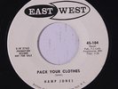 HAMP JONES: Pack Your Clothes / You're Not My Girl 45 (dj) rare Soul