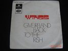 PAUL MCCARTNEY & WINGS - GIVE IRELAND BACK TO THE IRISH 7/45 ANGOLA BEATLES