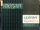 AMADEUS QUARTET mozart quintet in g LP VG WL 5086 Westminster 1951 Record