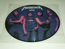 METALLICA – ONE PIC DISC PROMO COPY 10”  MASTER OF PUPPETS BLACK ALBUM JUSTICE