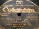 DON VOORHEES EARL CARROLL'S VANITIES ORCH 78rpm Same Old Moon
