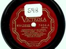 RED VICTOR 'z' SET VM-110: RUBINSTEIN PLAYS CHOPIN PIANO CONCERTO No. 2 (1931)