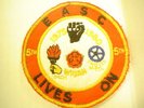 ORIGINAL NORTHERN SOUL PATCH- E.A.S.C  5TH LIVES ON-WIGAN/TORCH/TWISTED WHEEL
