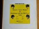 BEATLES FAN CLUB FROM THEN TO YOU CHRISTMAS ALBUM LP