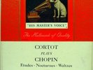 CORTOT chopin etudes nocturnes & waltzes LP P LHMV 1032 Vinyl  Record