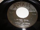 ROCK & ROLL- COLONEL HAL BLAINE- ROCK-IT 45 RPM- ALAMO ROCK (PARTS 1 & 2)- HEAR