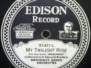 BROADWAY DANCE ORCHESTRA rose marie / my twilight rose 10