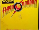 QUEEN flash gordon LP VG+ WLP W/poster 5E-518 Vinyl 1980 WL Promo Complete