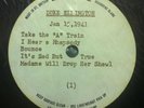 DUKE ELLINGTON jan 15, 1951 LP VG+ Emidisc EMI Acetate 1941 Vinyl UK Mono Record