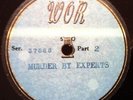 JOHN DICKSON CARR & BRETT HALLIDAY murder by experts part 2 & 5 VG+ WOR Acetate