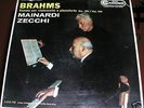 MAINARDI-ZECCHI LP RCA BRAHMS ITALY PRESS SONATAS YEAR 1961 MINT