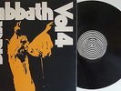 BLACK SABBATH - VOL 4 LP - VERTIGO SWIRL 1ST PRESS + INSERT - 6360 071  EX-