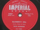 FATS DOMINO - BLUEBERRY HILL / HONEY CHILE -  IMPERIAL RECORDS 78 RPM 10