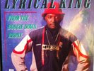 T LA ROCK lyrical king LP VG+ LPRE 2Y Vinyl 1987 Record