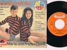 Maria und Franco Duval - Ich fahr mit dir  (Polydor 24 308)  * 50er 60er