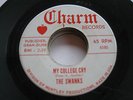The Swanks 45 Charm Lbl.  Garage Instrumental Ghost Train