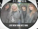 SLAYER LP - LIVE IN NEW YORK RITZ 1986PICTURE DISC VINYL RECORD US IMPORT.