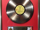 The Rolling Stones Love you Live Stones Records goldene Schallplatte gold record