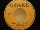PENNY WEST - NEEDLE IN A HAYSTACK -  ROCKABILLY 45 ON OZARK