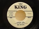 RED PRYSOCK - HARLEM GIRL - RARE R&B POPCORN 45 ON KING WLP PROMO
