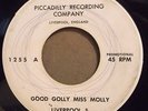 LIVERPOOL FIVE PICCADILLY 255 GOOD GOLLY MISS MOLLY VG WOL DJ $50.00