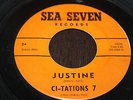 RARE ROCKABILLY GARAGE 60'S ROCKERS 2 SIDERS - THE CI TATIONS 7 - justine - HEAR