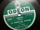 LEO FERRE Le piano du pauvre french odeon 282975 78 rpm