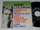 Ultra rare Eddie Cochran EP No1 Germany only EP black liberty in nice condition