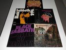 BLACK SABBATH -5 x LPs  Master of Reality/ Paranoid / Vol.4 /  Bloody.. /  MINT-