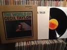 CECIL TAYLOR - WORLD OF CECIL TAYLOR - CANDID - JAPAN LP - ROACH - ARCHIE SHEPP