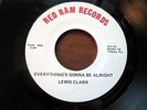 RED RAM RECORDS - LEWIS CLARK - cut at studio I GOT MY EYES ON YOU Northern Soul