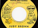 JUDY BROWN & GROUP - Fifo 104 (Calif.)- Heaven and Paradise - '61 DOO-WOP 45 VG+