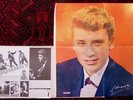 Johnny Hallyday Salut les copains Original avec poster attaché très bon état