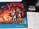 VENDETTA -Go and live... LP 1987 NOISE , GERMAN THRASH  kreator living death