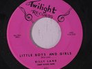 BILLY LANE: Little Boys And Girls / All Of The Time 45 rare Oldies