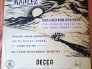 KATHLEEN FERRIER & WALTER Das Lied v. Erde Mahler  Decca LXT 2721/2  ED1 NM