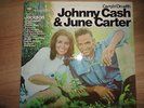 JOHNNY CASH & JUNE CARTER - Carryin`On With ... - LP CBS