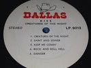 KISS - CREATURES OF THE NIGHT LP - TURKEY PRESSING - DALLAS LABEL - RARE